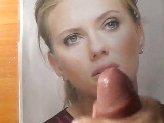 Scarlett Johansson makes me cum again