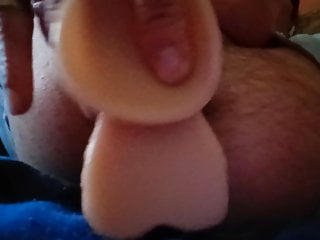 Playing with my dildo