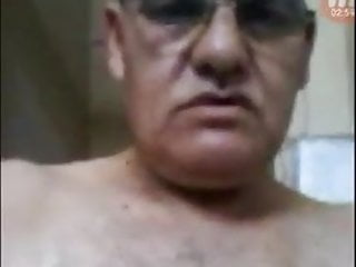 Pakistani Grandpa daddy show his jewels