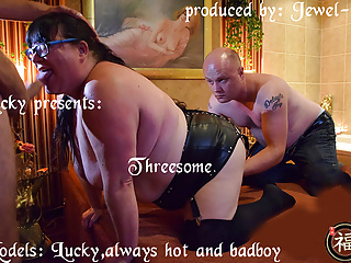 Lucky&#039;s threesome