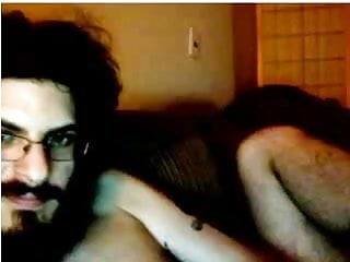 Straight guys feet on webcam #217
