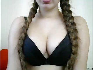 Brunettes Tits Webcams video: Fantastic Long Haired Hairplay, Striptease and Brushing