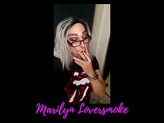 Smoking Fetish Goddess Marilyn Does It Again