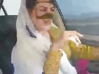 Iranian sexy hijab milf dancing in car-Ahvaz city