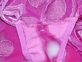 Cumming in Ann&#039;s sexy panties for XXGeordie09