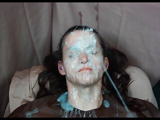 FAKE BukkakeHomemade facial. IF YOU DONT LIKE FAKE CUM WATCH SOMETHING ELSE!!! NOBODY WANTS YOUR NEGATIVITY IN OUR COMMENTS