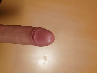 Jerking off and spray a huge load of cum