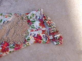 floral 3 dress mess with construction sand...