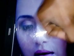 indian slut trisha krishnan cum tribute by black cock