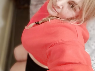 Booty Flash Blonde Bbws...