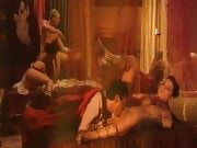 Roman orgy scene with dp