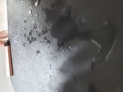 Soaking squirting orgasm