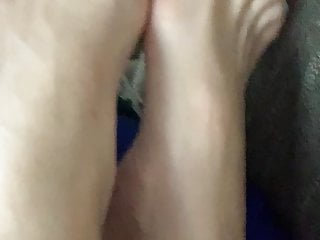 Feet, Rubbing, Wifes, Big Size