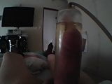 Pumping and piss with fish eye