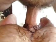 Another hairy ass gets fucked bareback - excellent view!!!
