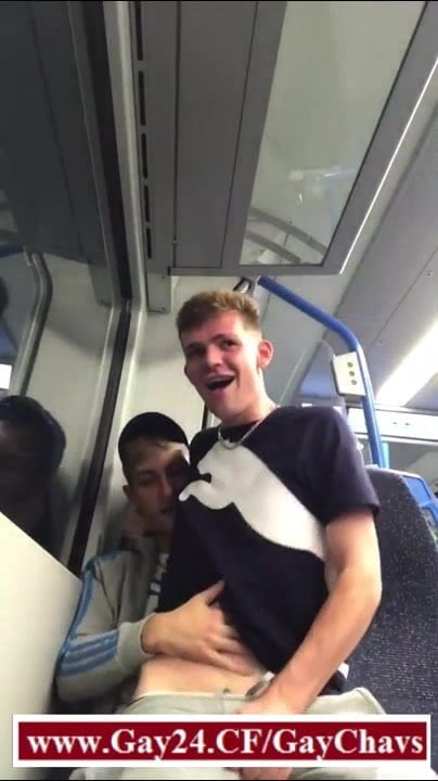 British Chavs fucking in the Train - 9