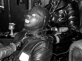 Femdom, Mistress, Leather Bondage, See Through