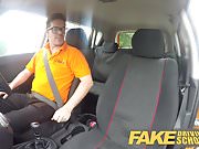 Fake Driving School Cheating learners pussy filled with cum