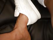 Male Feet (Reebok Sneakers)