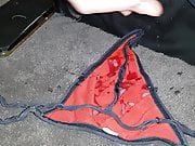 cum on thong