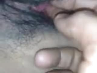 Hairy, Wifes Pussy, Wife, Finger