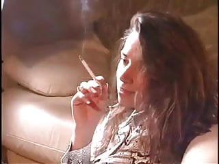 Girl, Amateur, Rebecca, Smoking