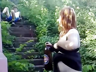 Outdoor Pee, Amateur CFNM, Pregnant Outdoor, Pissing