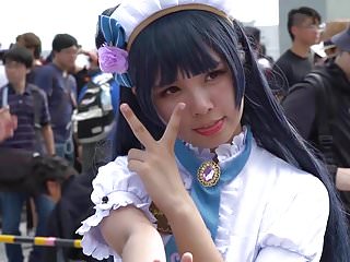 Maid Cosplay Japanese, Japanese, Maid Cosplay, Parody, Babe