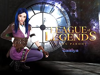 Brunette, VRCosplayX, Caitlyn, Legend