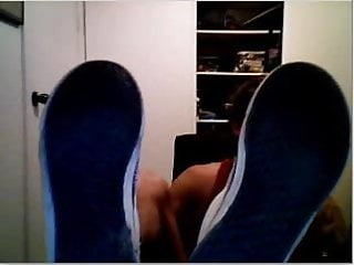 Straight Guys Feet On Webcam #492