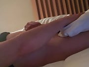 Blowing load in hotel room after getting fucked in a stairwe