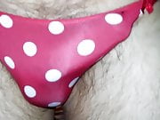 My new pokadot panties pt1