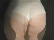 Nice Round White Ass In Panties 