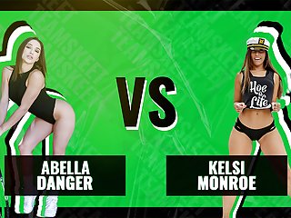 TeamSkeet - Battle Of The Babes - Abella Danger vs Kelsi Monroe - The Best Big Bouncing Booty Trophy