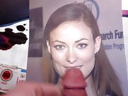 Cum over OLIVIA WILDE from 18.04.2011