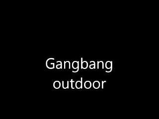 Gangbang Outdoor 