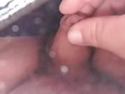 Lovely little uncut cums without growing hardly at all