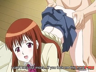 Anime Redhead Pussy Is Being Drilled Deeply During Doggy