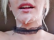 Perfect french girl anal and facial cum  