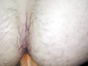 Anal Dildo Ride With Huge Gape - 8 Inches In My Tight Ass