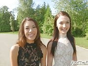 AssTraffic Beautiful French babes Angelik Duval and Tiffany