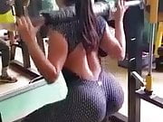 Big Butt Latina Squats