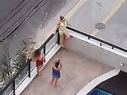 3 women at the pool (non-nude) - part II