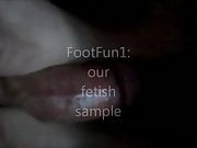 Foot fetish sample