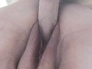 fuck a fat woman in the pussy close-up and cum in it #2