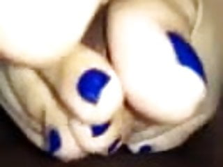 Blue, Fetish, Navy, Footjob