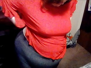 My bbw bunny changing clothes...