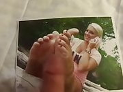 Sexy Blonde College Girl Feet Tribute