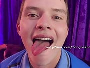 Tongue Fetish - Clay Tongue Video 1