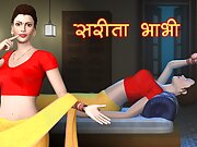 Sarita Bhabhi Aur Devar enjoying hardcore (with Hindi Audio)